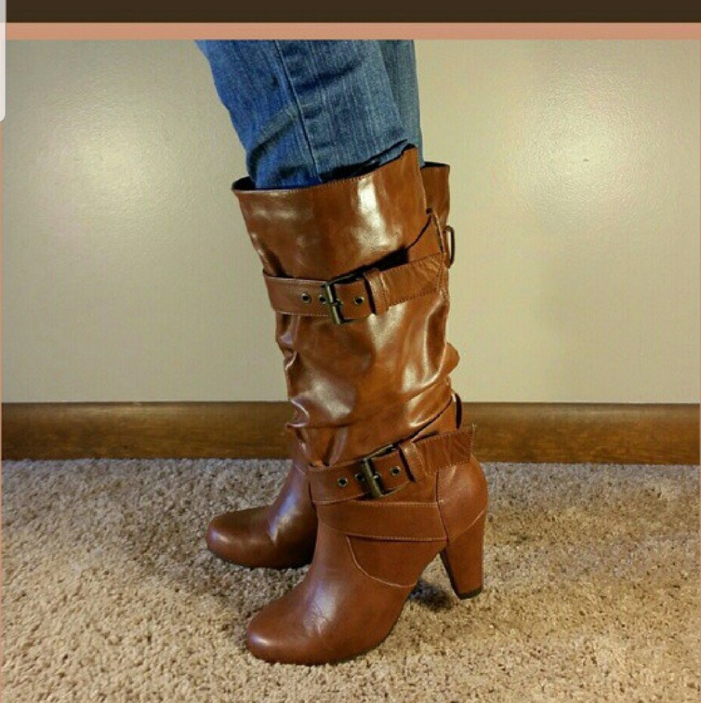 For atebacal SM New York Brown Boots